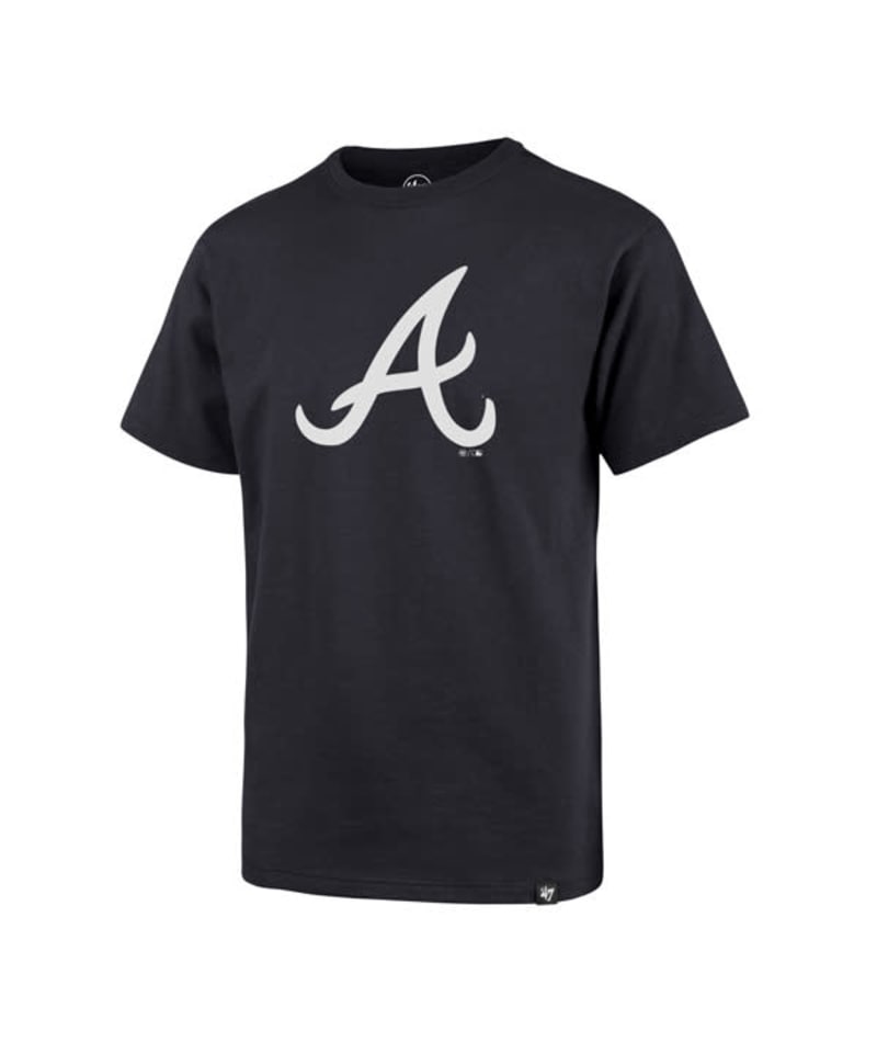 47 Atlanta Braves Boys' Imprint Super Rival T-Shirt Fall Navy Blue, Medium - MLB Youth at Academy Sports