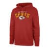 Kansas City Chiefs Men's 47 Brand Red Headline Pullover Hoodie