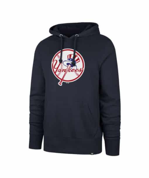 New York Yankees Men's 47 Brand Navy Vintage Pullover Hoodie