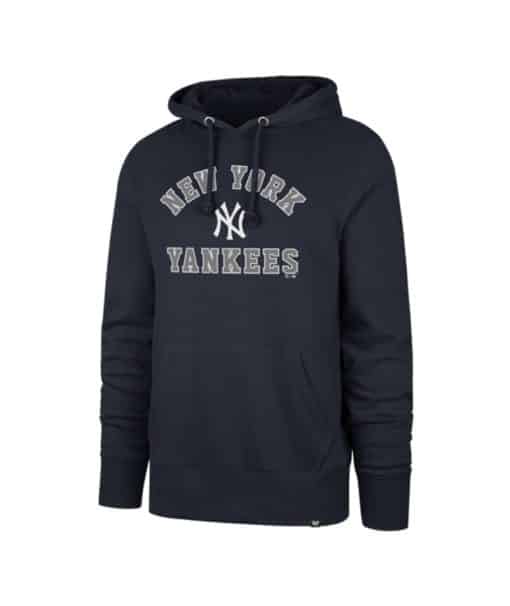 New York Yankees Men's 47 Brand Navy Varsity Pullover Hoodie