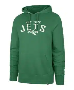 New York Jets Men's 47 Brand Legacy Green Headline Pullover Hoodie