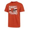 Cleveland Browns Men's 47 Brand Dawg Pound Orange T-Shirt Tee