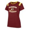 Washington Redskins Women's 47 Brand Huddle Crimson T-Shirt Tee