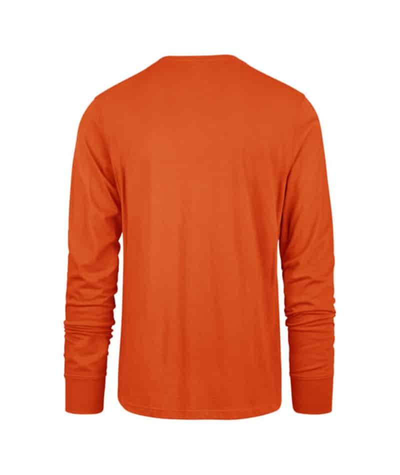 Cleveland Browns Men's 47 Brand Classic Orange Long Sleeve Tee ...