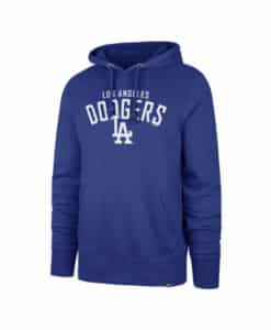 Los Angeles Dodgers Men's 47 Brand Headline Blue Pullover Hoodie