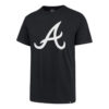 Atlanta Braves Men's 47 Brand Navy Rival T-Shirt Tee