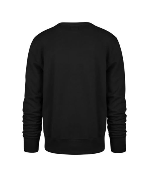 Baltimore Ravens Men's 47 Brand Black Crew Long Sleeve Pullover - Image 2