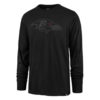 Baltimore Ravens Men's 47 Brand Rival Black Long Sleeve Shirt