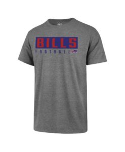 Buffalo Bills Men's 47 Brand Gray Rival T-Shirt Tee