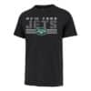 New York Jets Men's 47 Brand Black Franklin Stripe T-Shirt Tee