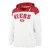 San Francisco 49ers Women's 47 Brand Sandstone Pullover Hoodie