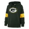 Green Bay Packers Women's 47 Brand Charlie Dark Green Pullover Hoodie