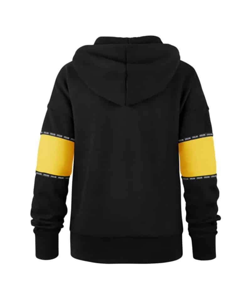 Pittsburgh Steelers Women's 47 Brand Black Pullover Hoodie - Detroit ...