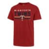 Minnesota Twins Men's 47 Brand Red Super Rival T-Shirt Tee