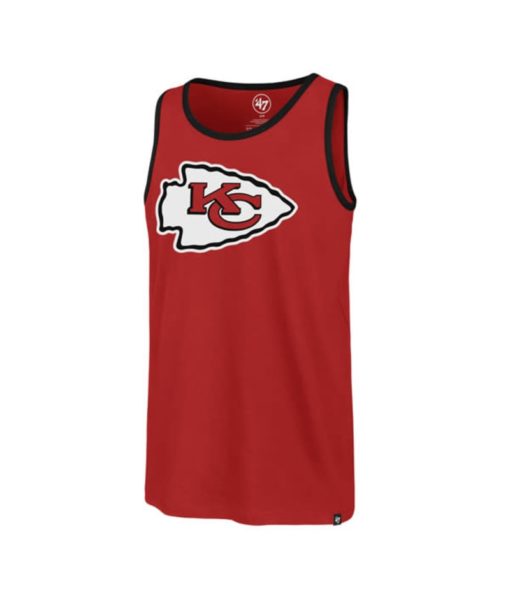 Kansas City Chiefs Men's 47 Brand Red Splitter Tank Top