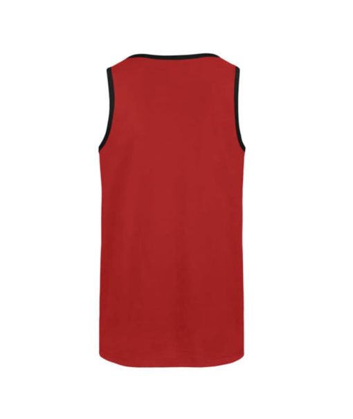Kansas City Chiefs Men's 47 Brand Red Splitter Tank Top - Image 2
