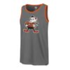 Cleveland Browns Men's 47 Brand Wolf Gray Tank Top