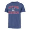 New York Rangers Men's 47 Brand Cadet Blue Arch Franklin T-Shirt Tee