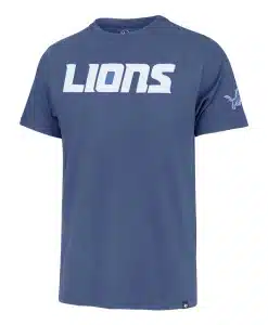 Detroit Lions Men's 47 Brand Cadet Blue Franklin Fieldhouse T-Shirt Tee