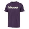 Minnesota Vikings Men's 47 Brand Vintage Fieldhouse Purple T-Shirt Tee