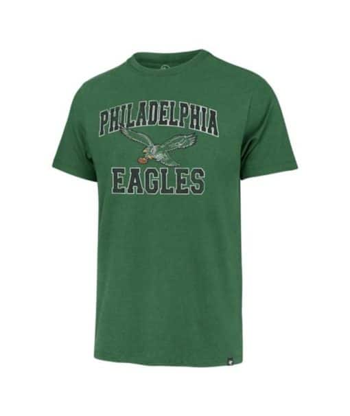 Philadelphia Eagles Men's 47 Brand Legacy Classic Green Franklin T-Shirt Tee