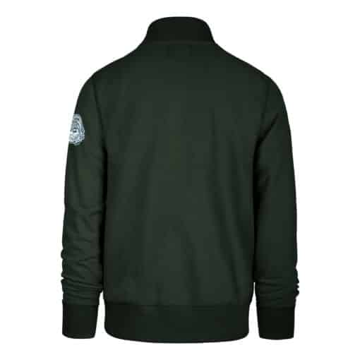 Michigan State Spartans Men's 47 Brand Dark Green 1/4 Zip Long Sleeve Pullover - Image 2