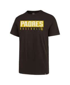 San Diego Padres Men's 47 Brand Rival Brown T-Shirt Tee