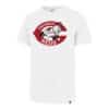 Cincinnati Reds Men's 47 Brand Cooperstown White Rival T-Shirt Tee