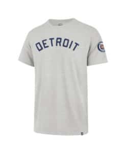 Detroit Tigers Men's 47 Brand Gray Franklin Fieldhouse T-Shirt Tee
