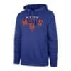 New York Mets Men's 47 Brand Blue Headline Pullover Hoodie