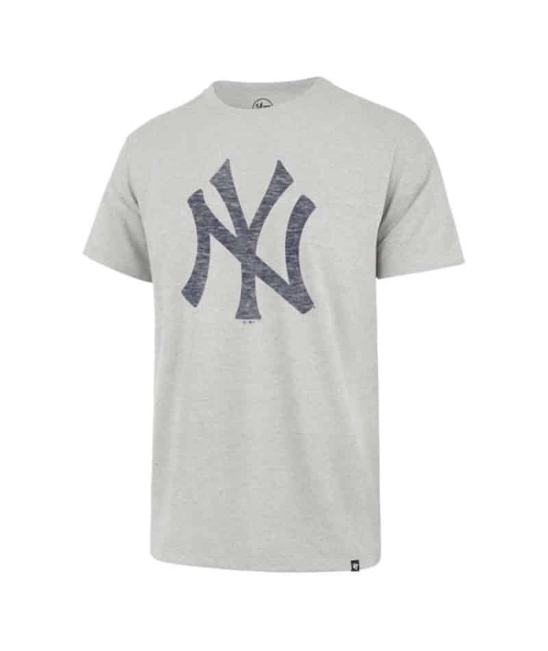 New York Yankees 47 Brand Gray Franklin T-Shirt Tee - Detroit Game Gear