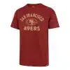 San Francisco 49ers Men's 47 Brand Rescue Red Scrum T-Shirt Tee
