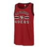 San Francisco 49ers Men's 47 Brand Rival Red Tank Top