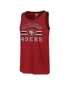 San Francisco 49ers Men's 47 Brand Rival Red Tank Top