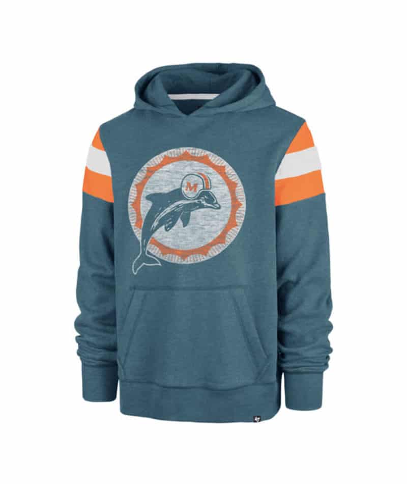 miami dolphins grey hoodie