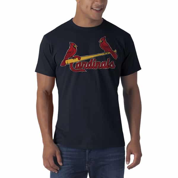 St. Louis Cardinals Allbright Fieldhouse T-Shirt Mens Fall Navy 47 Brand