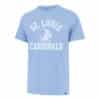 St. Louis Cardinals Men's 47 Brand Gulf Blue Franklin T-Shirt Tee