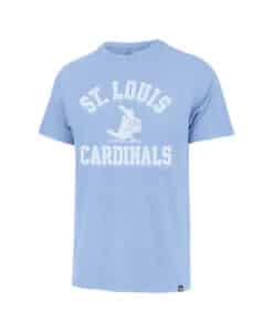 St. Louis Cardinals Men's 47 Brand Gulf Blue Franklin T-Shirt Tee