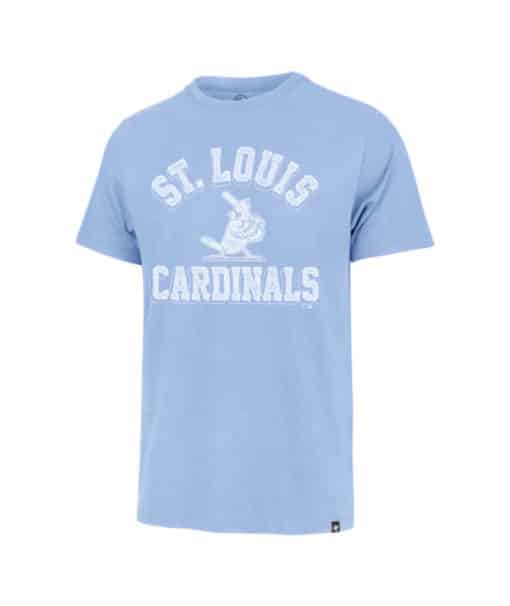 St. Louis Cardinals Men's 47 Brand Gulf Blue Franklin T-Shirt Tee