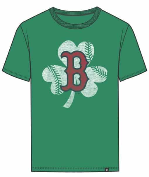 Boston Red Sox Men’s 47 Brand Vintage Green St. Patricks Day Franklin T-Shirt Tee