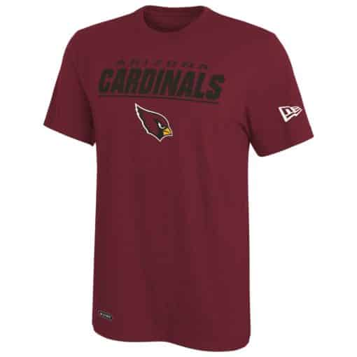 Arizona Cardinals Men’s New Era Dri-Tek Cardinal T-Shirt Tee