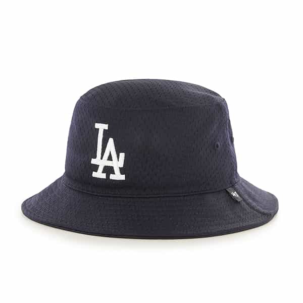 Los Angeles Dodgers 47 Brand S/M Navy Backboard Bucket Hat Detroit