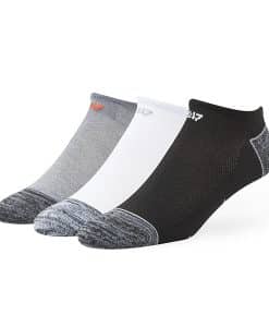Detroit Tigers Blade Motion No Show Socks 3 Pack Tonal 47 Brand