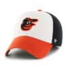 Baltimore Orioles 47 Brand Home Black White Orange Franchise Fitted Hat