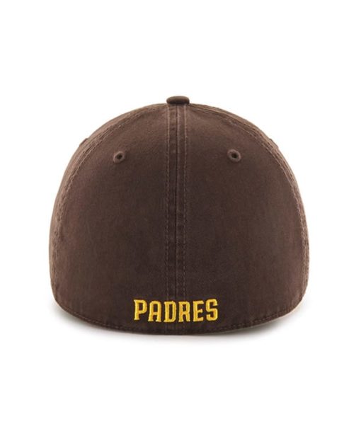 San Diego Padres 47 Brand Brown Franchise Fitted Hat - Detroit Game Gear