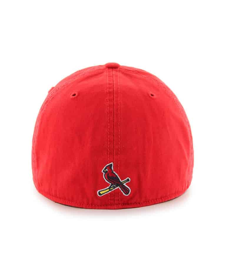 St. Louis Cardinals 47 Brand Red Franchise Fitted Hat Detroit Game Gear