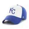 Kansas City Royals 47 Brand White Blue Freshman Franchise Fitted Hat
