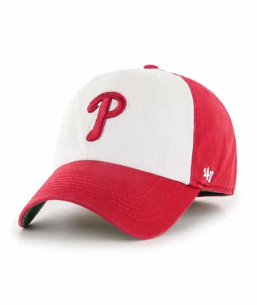 Philadelphia Phillies 47 Brand Red Freshman Franchise Fitted Hat