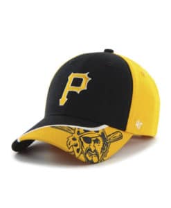 Pittsburgh Pirates KIDS 47 Brand Gold Hambone MVP Adjustable Hat