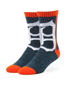 Detroit Tigers Hot Box Sport Socks Navy 47 Brand
